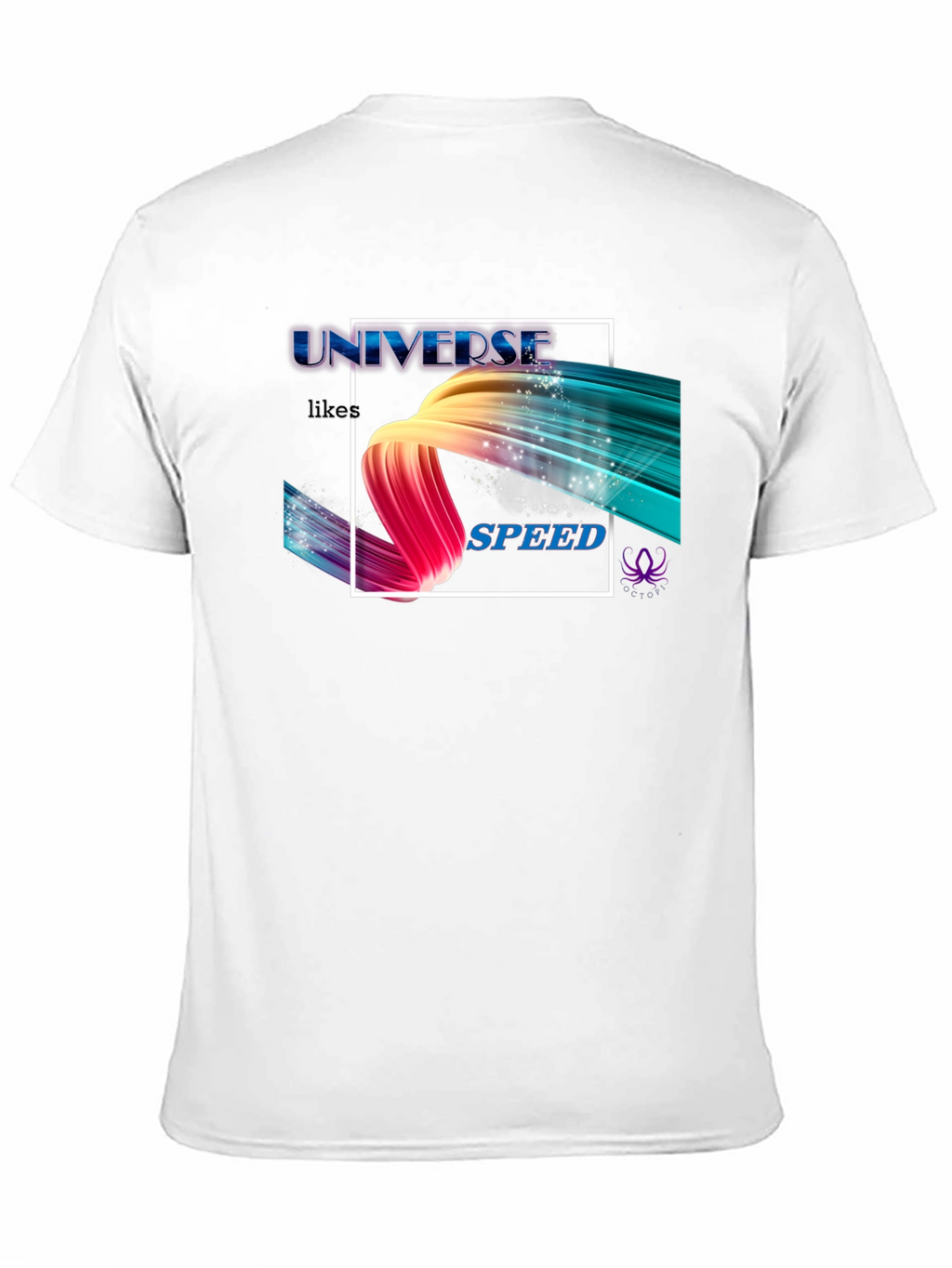 Universe Speed Graphic Black T-Shirt