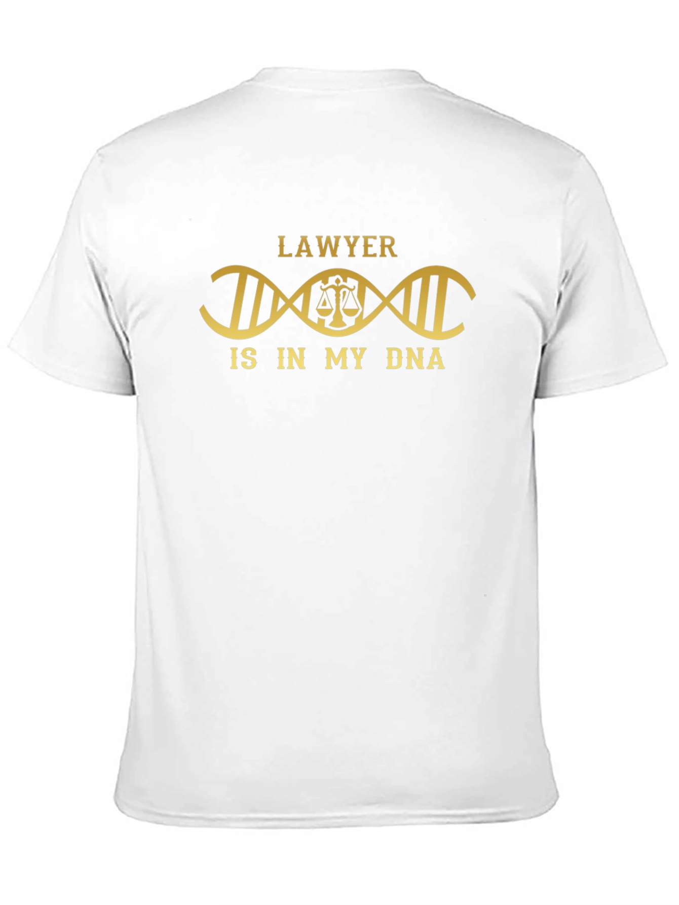 Lawyer DNA Graphic Tee - Legal Profession T-Shirt