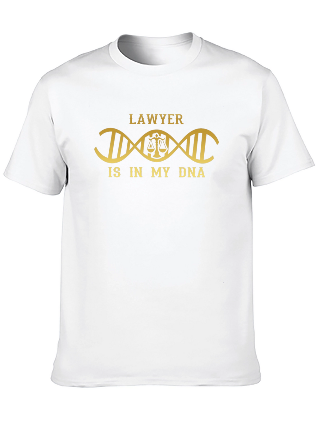 Lawyer DNA Graphic Tee - Legal Profession T-Shirt