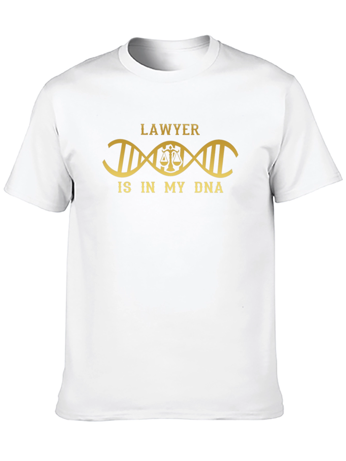 Lawyer DNA Graphic Tee - Legal Profession T-Shirt