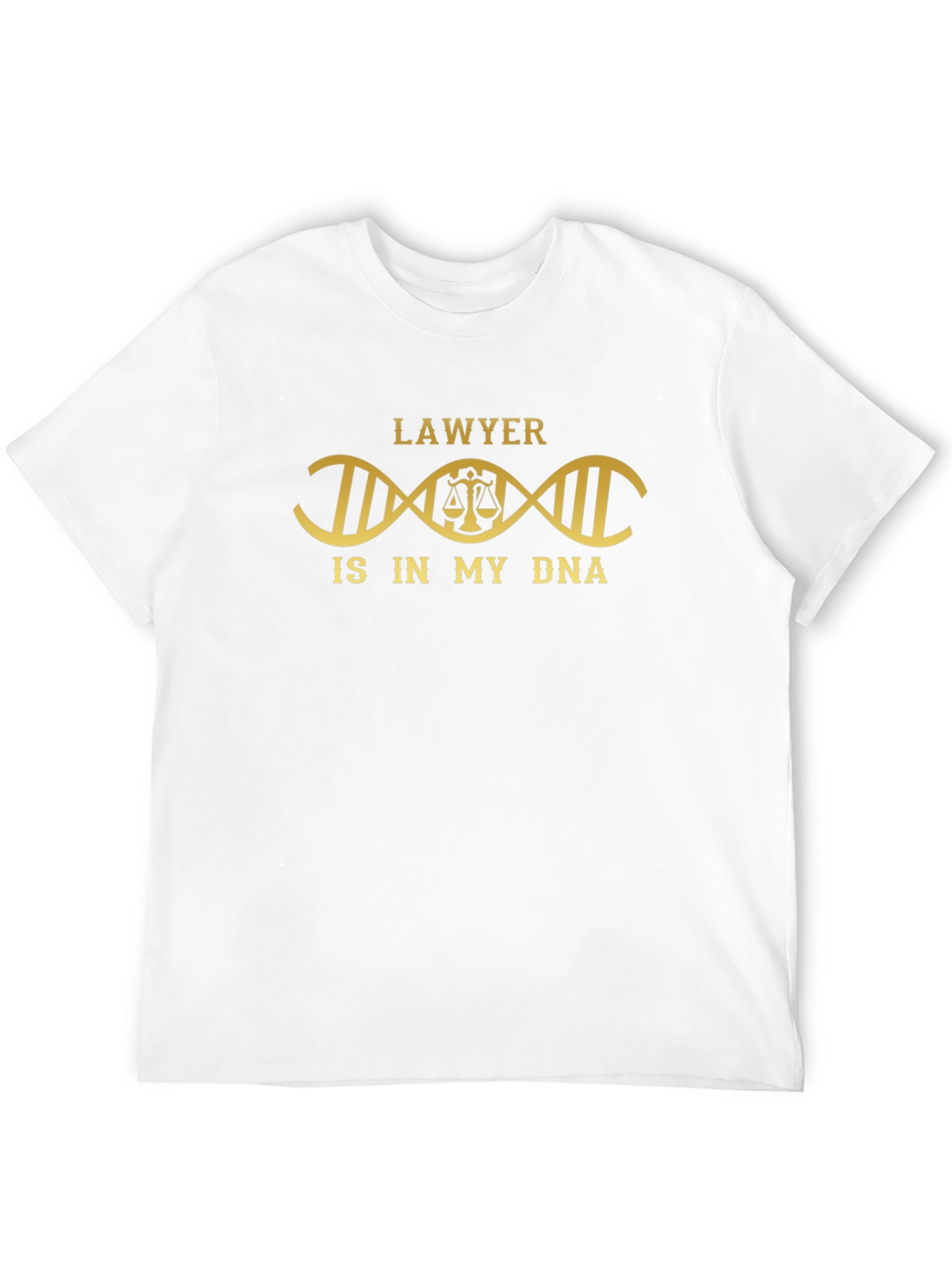 Lawyer DNA Graphic Tee - Legal Profession T-Shirt