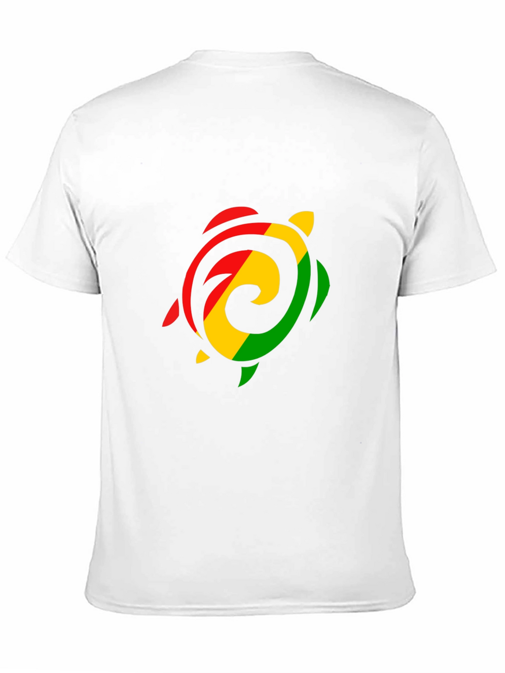 Rasta Turtle Graphic Tee - Black T-Shirt