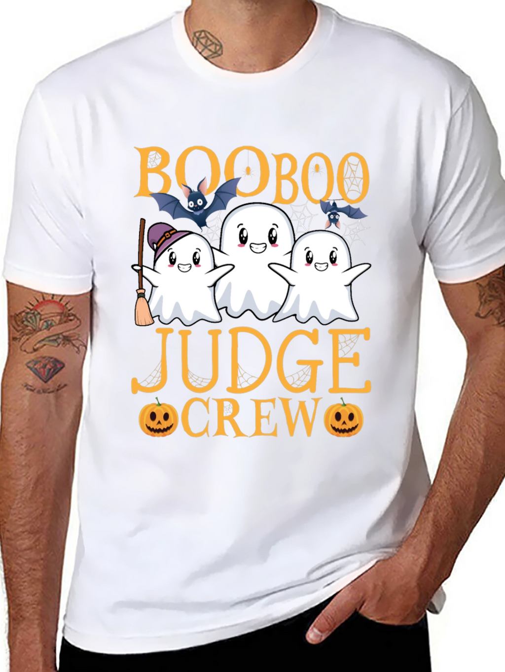Boo Boo Judge Crew Halloween T-Shirt