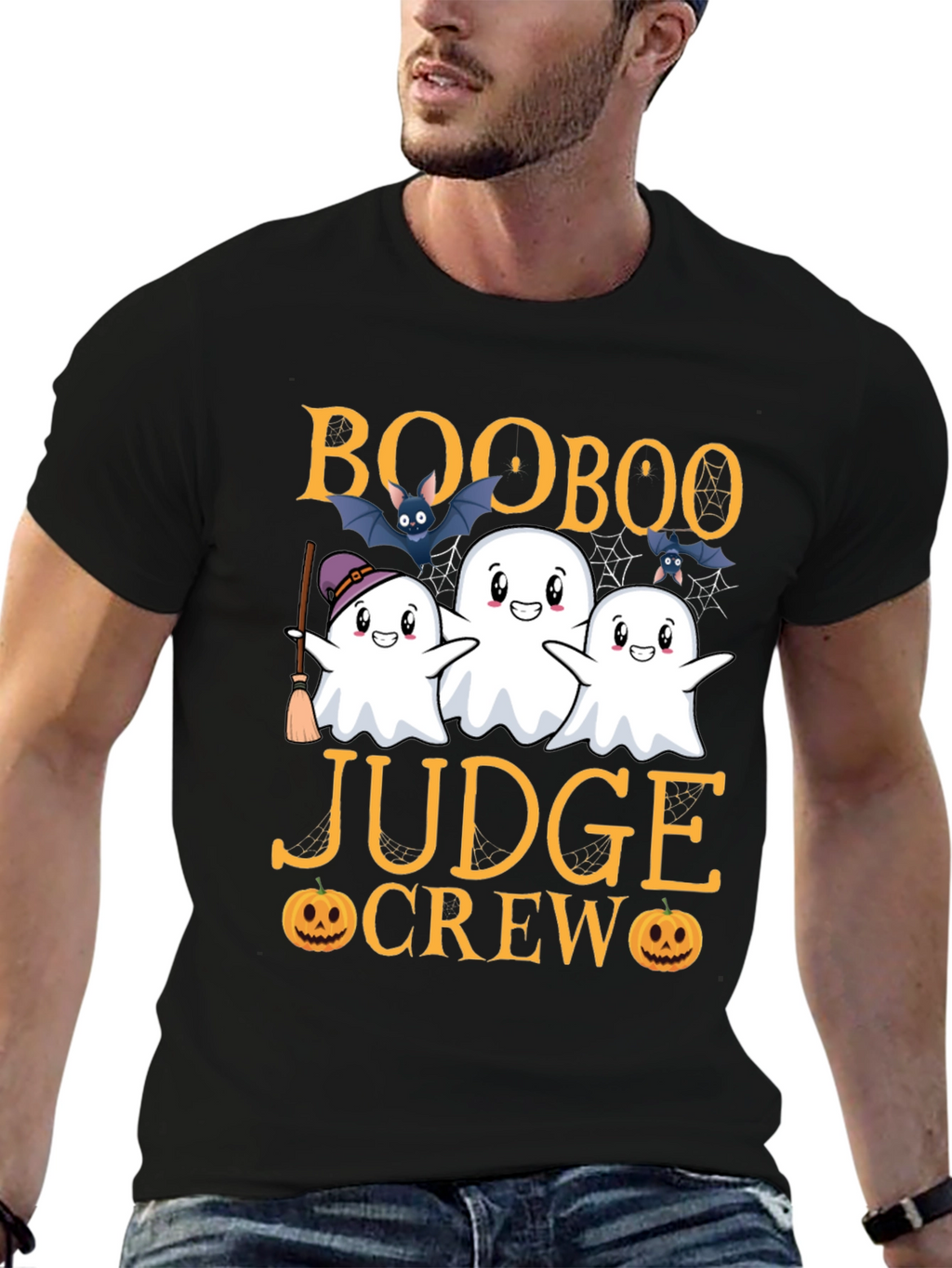 Boo Boo Judge Crew Halloween T-Shirt