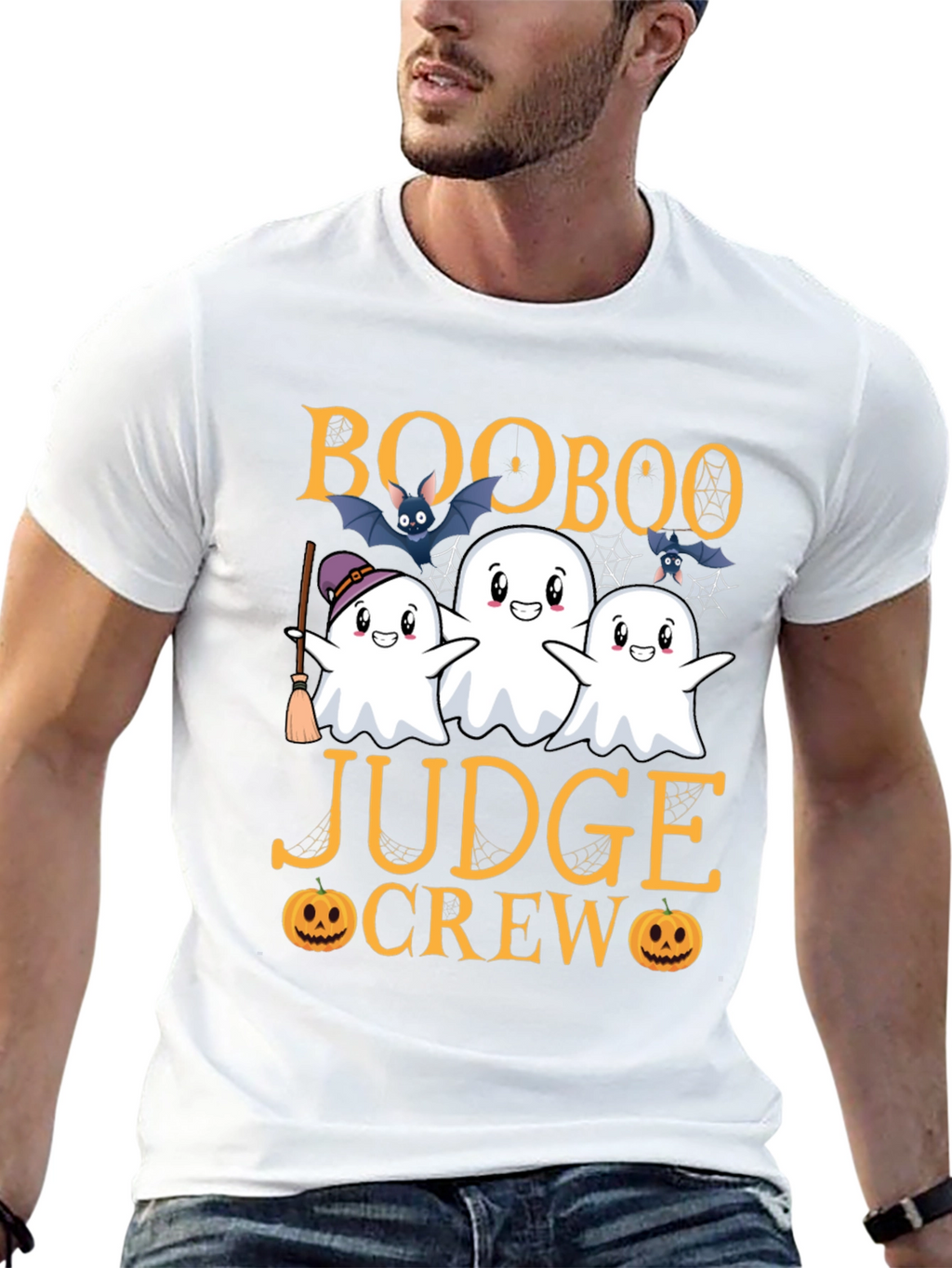 Boo Boo Judge Crew Halloween T-Shirt