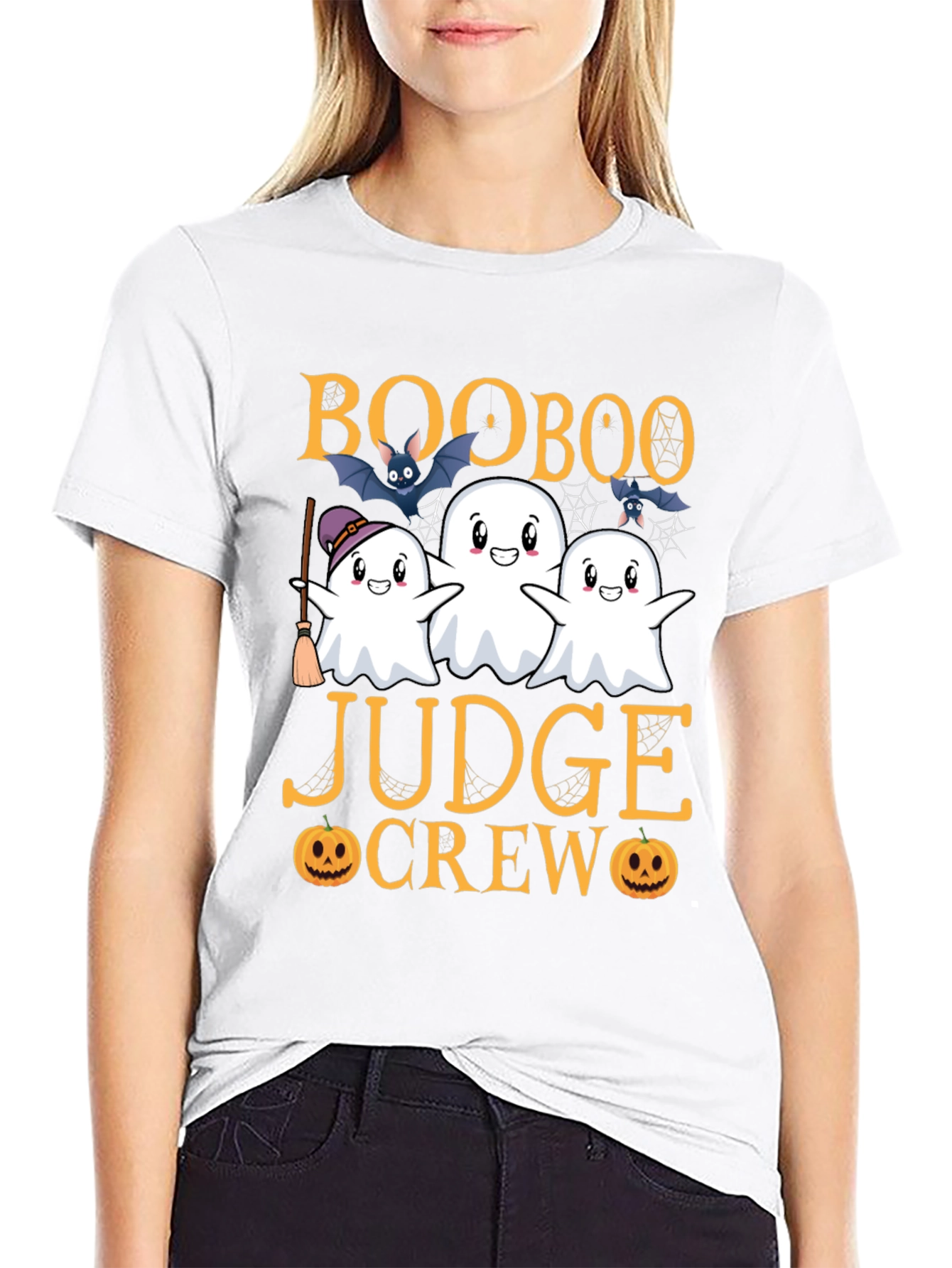 Boo Boo Judge Crew Halloween T-Shirt