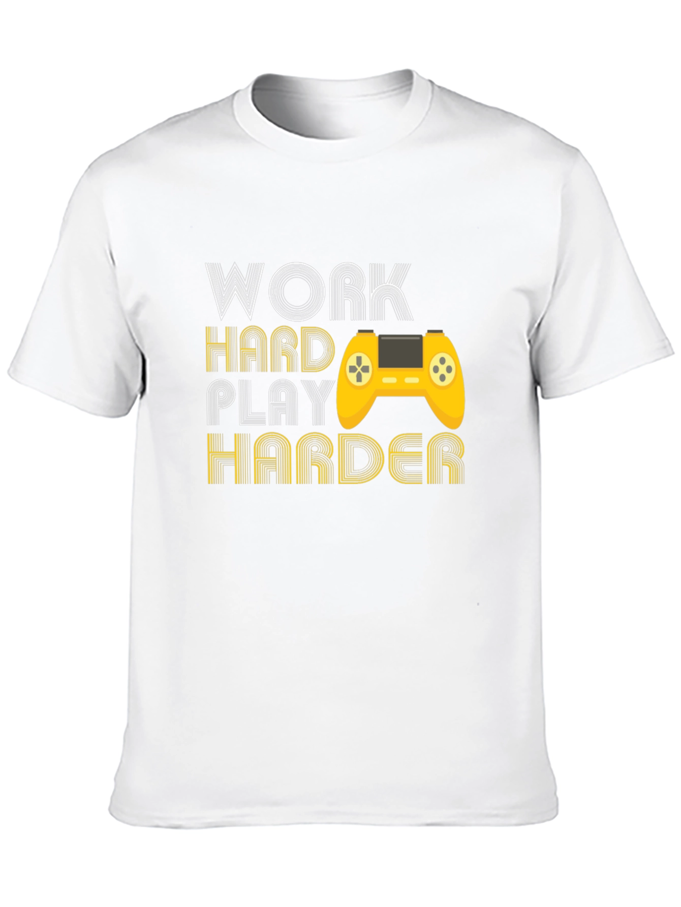 Work Hard Play Harder Gaming T-Shirt