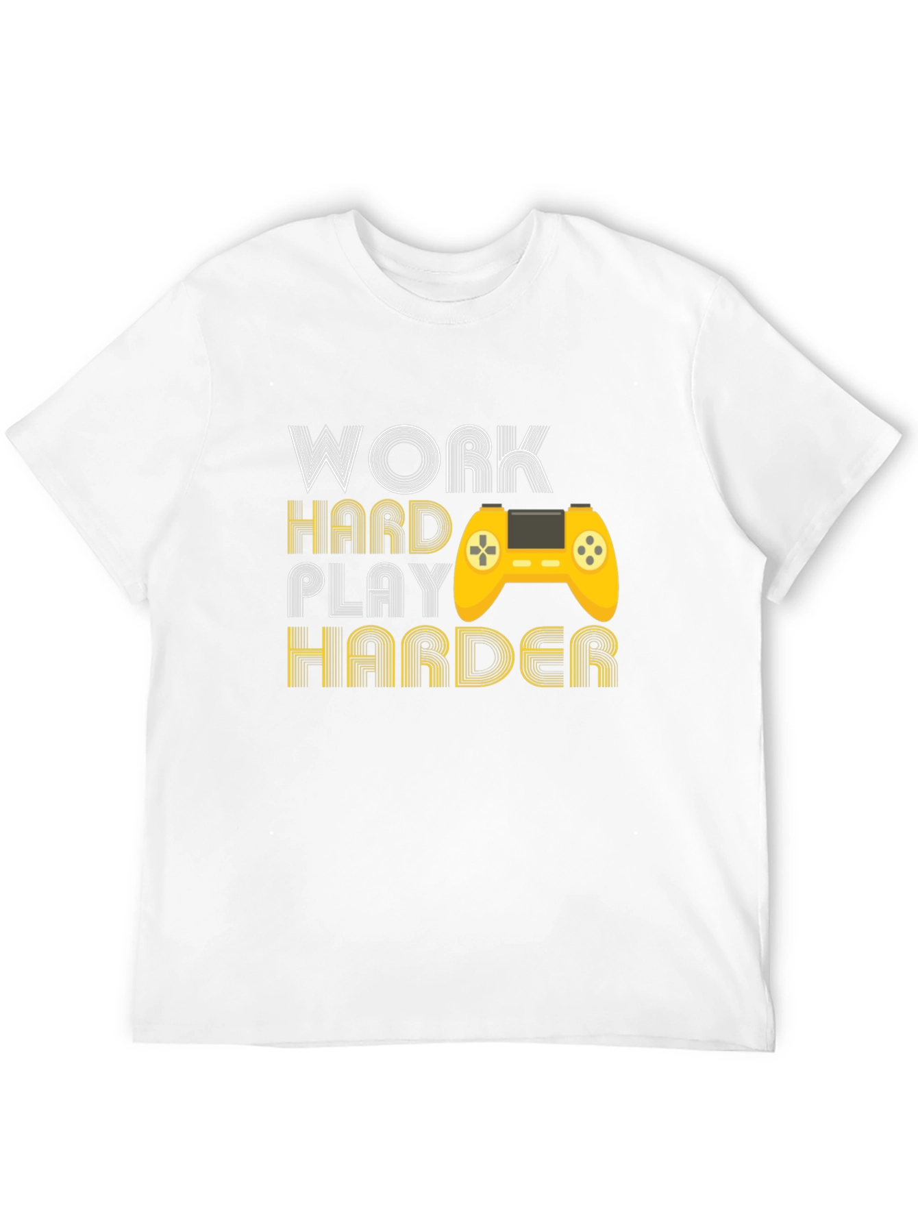 Work Hard Play Harder Gaming T-Shirt