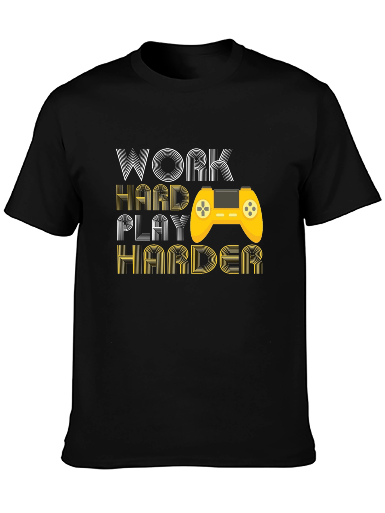 Work Hard Play Harder Gaming T-Shirt