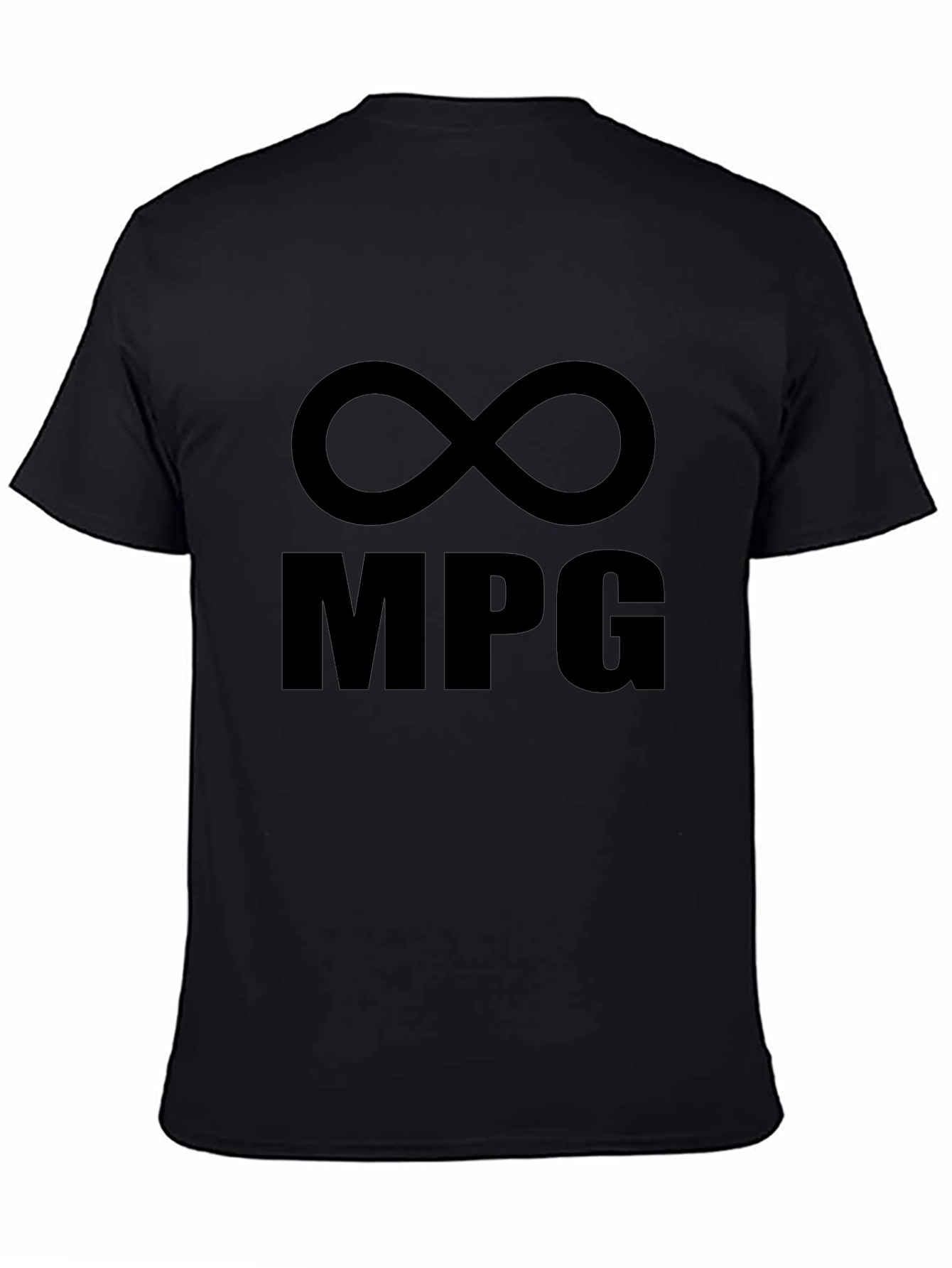 Infinity MPG Black T-Shirt - Eco Friendly