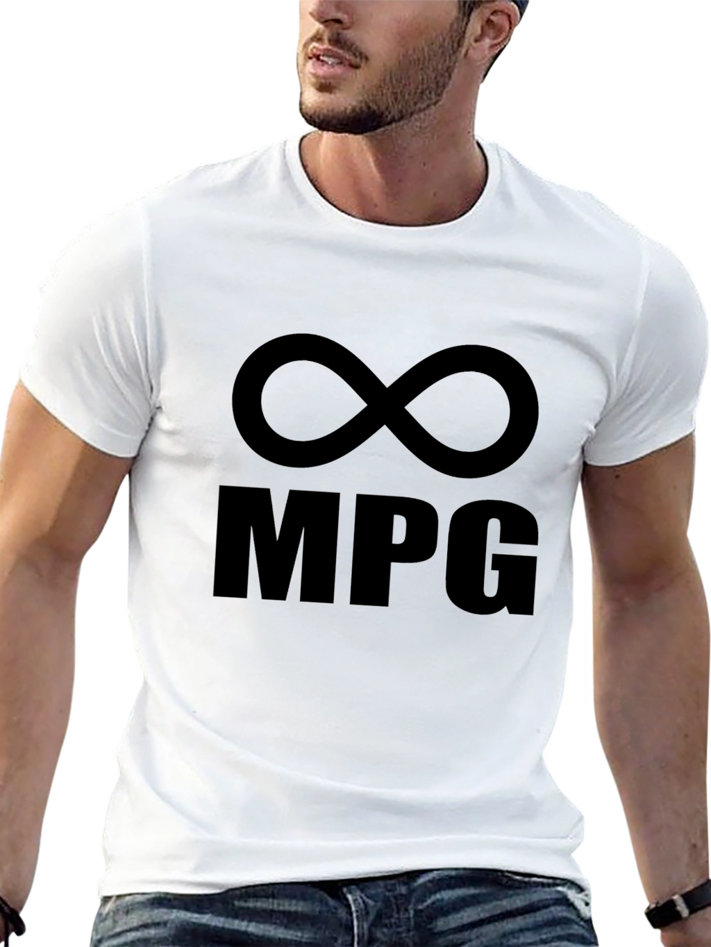 Infinity MPG Black T-Shirt - Eco Friendly