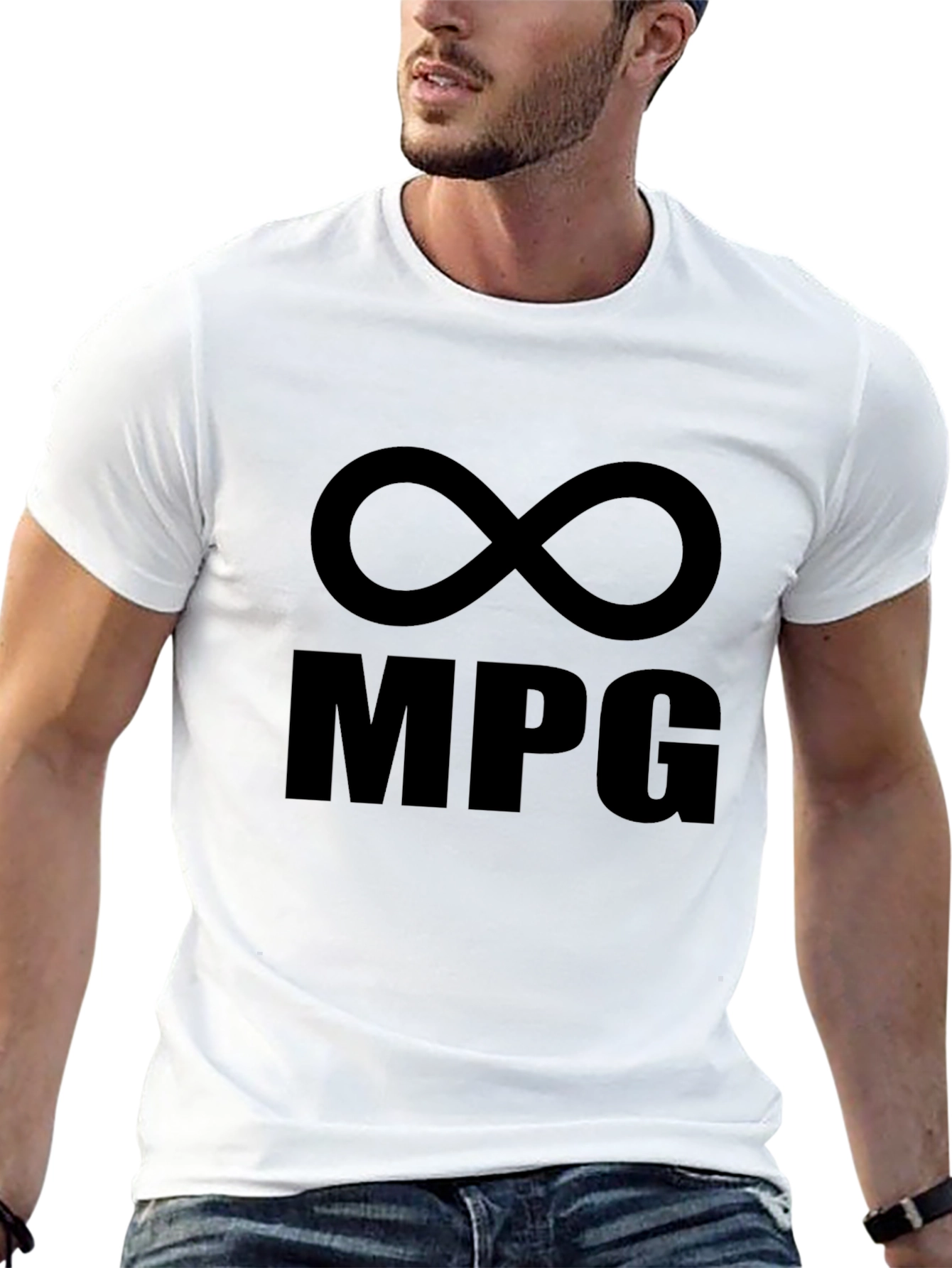 Infinity MPG Black T-Shirt - Eco Friendly