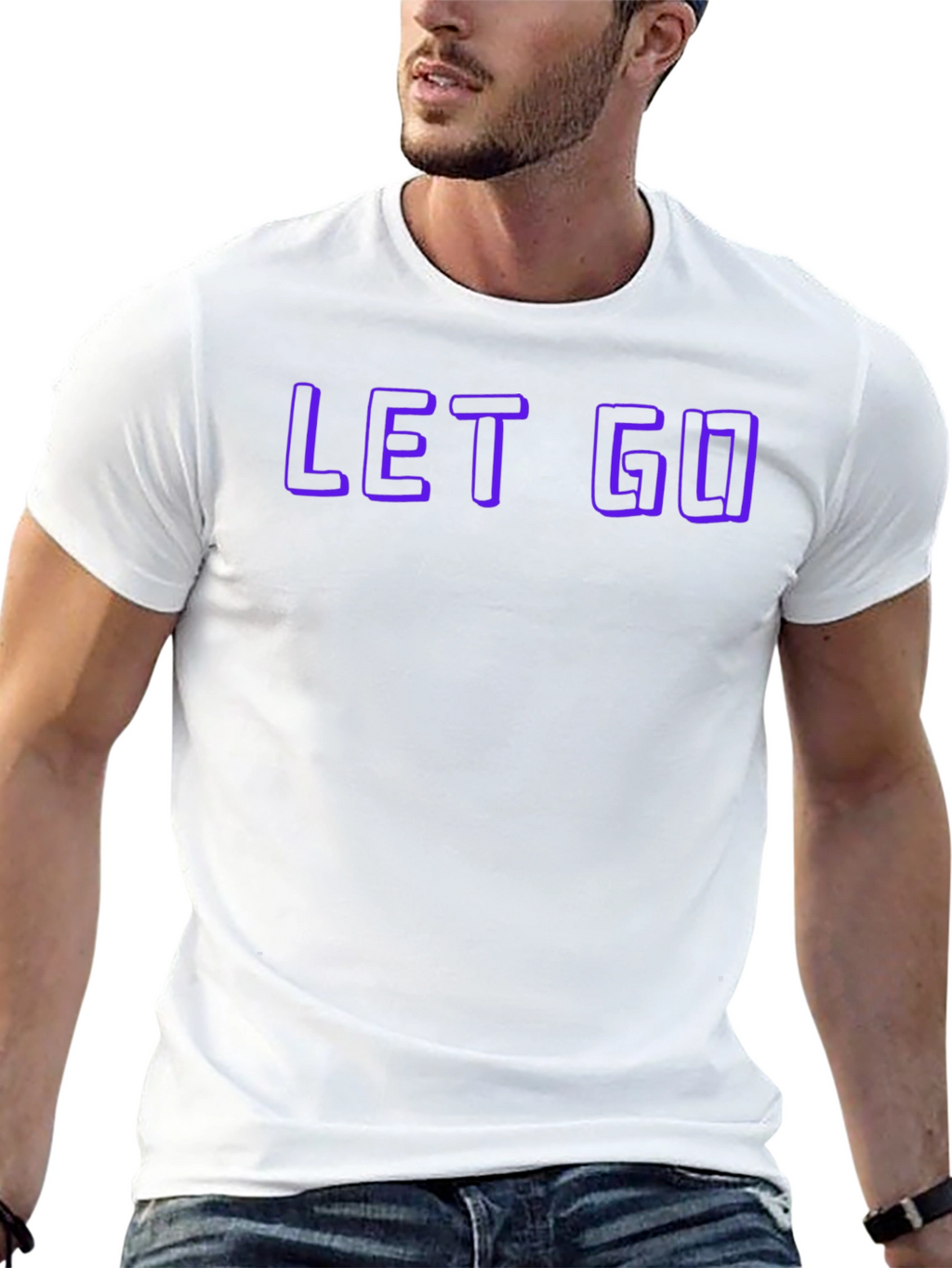 Let Go Graphic Tee - Casual Menswear