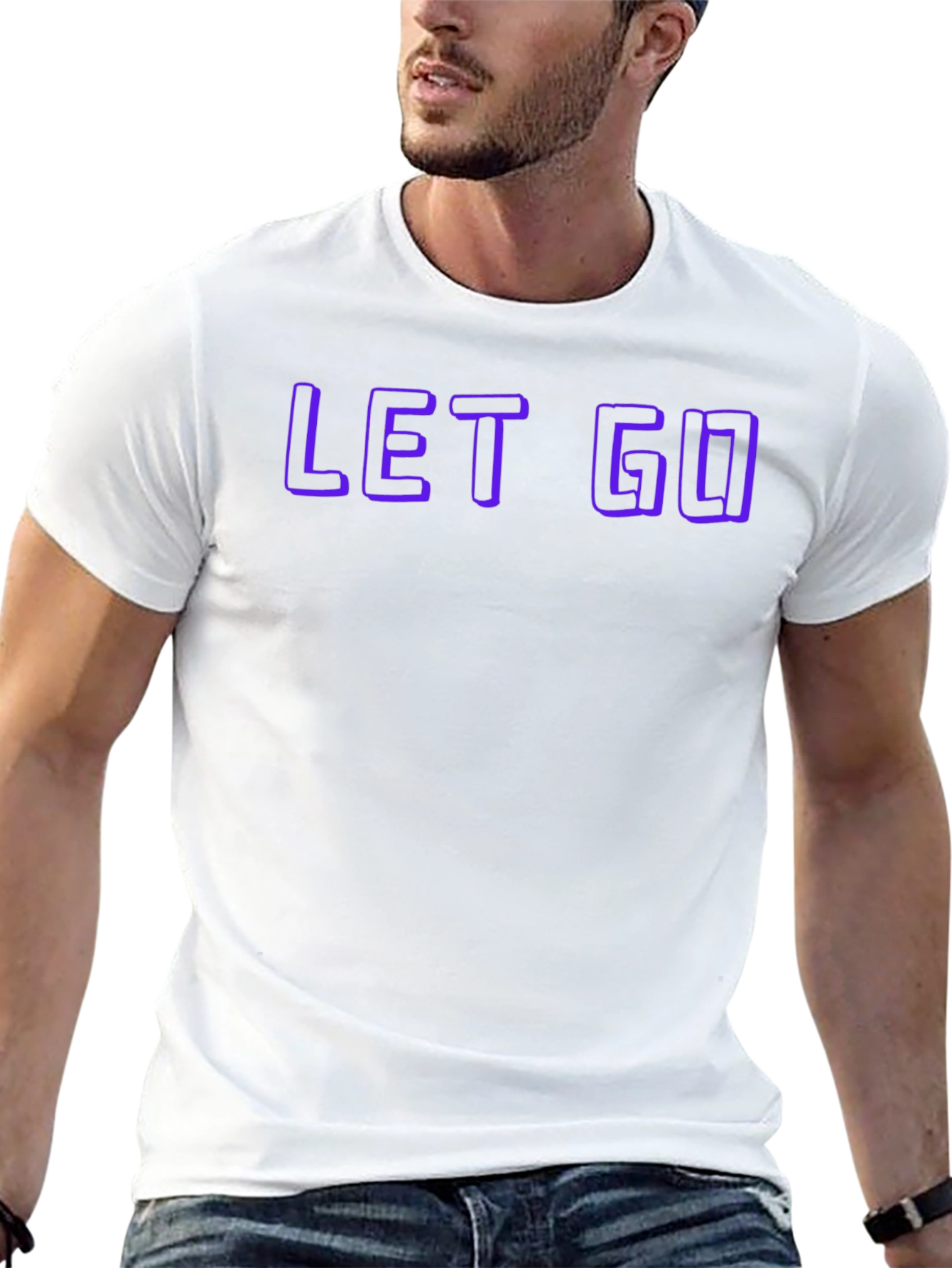 Let Go Graphic Tee - Casual Menswear