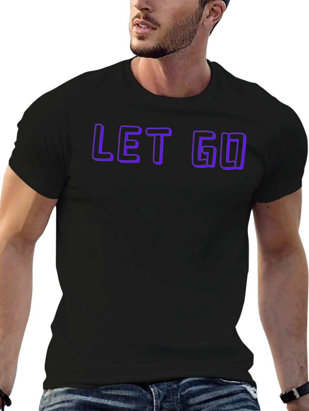Let Go Graphic Tee - Casual Menswear
