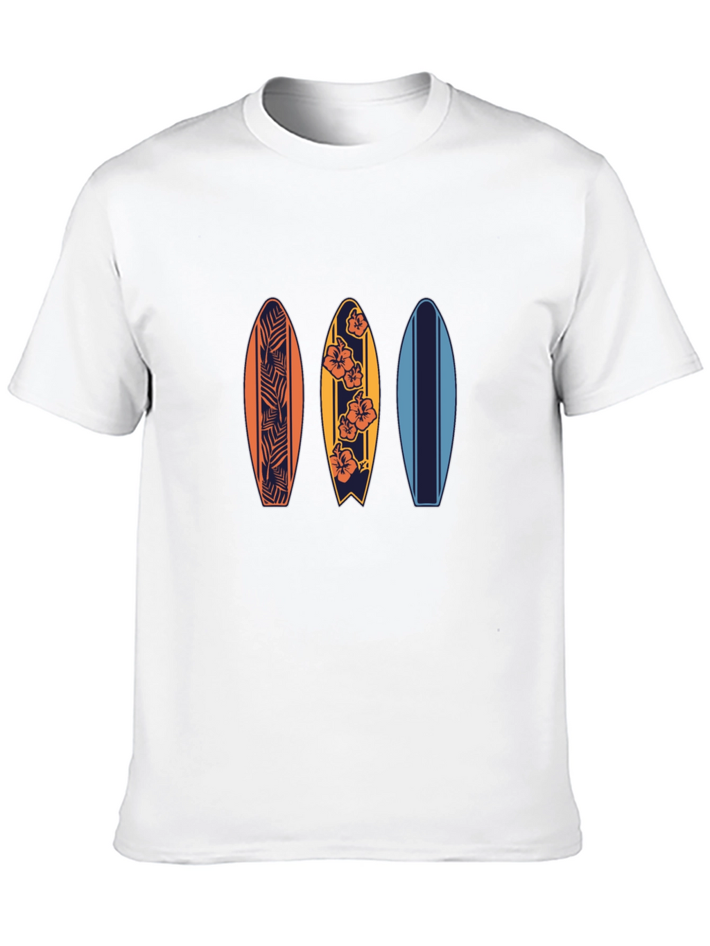 Surfboard Graphic T-Shirt | Beach Vibes