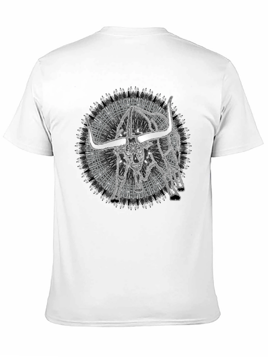 Black Bull Graphic Tee - Mens Short Sleeve