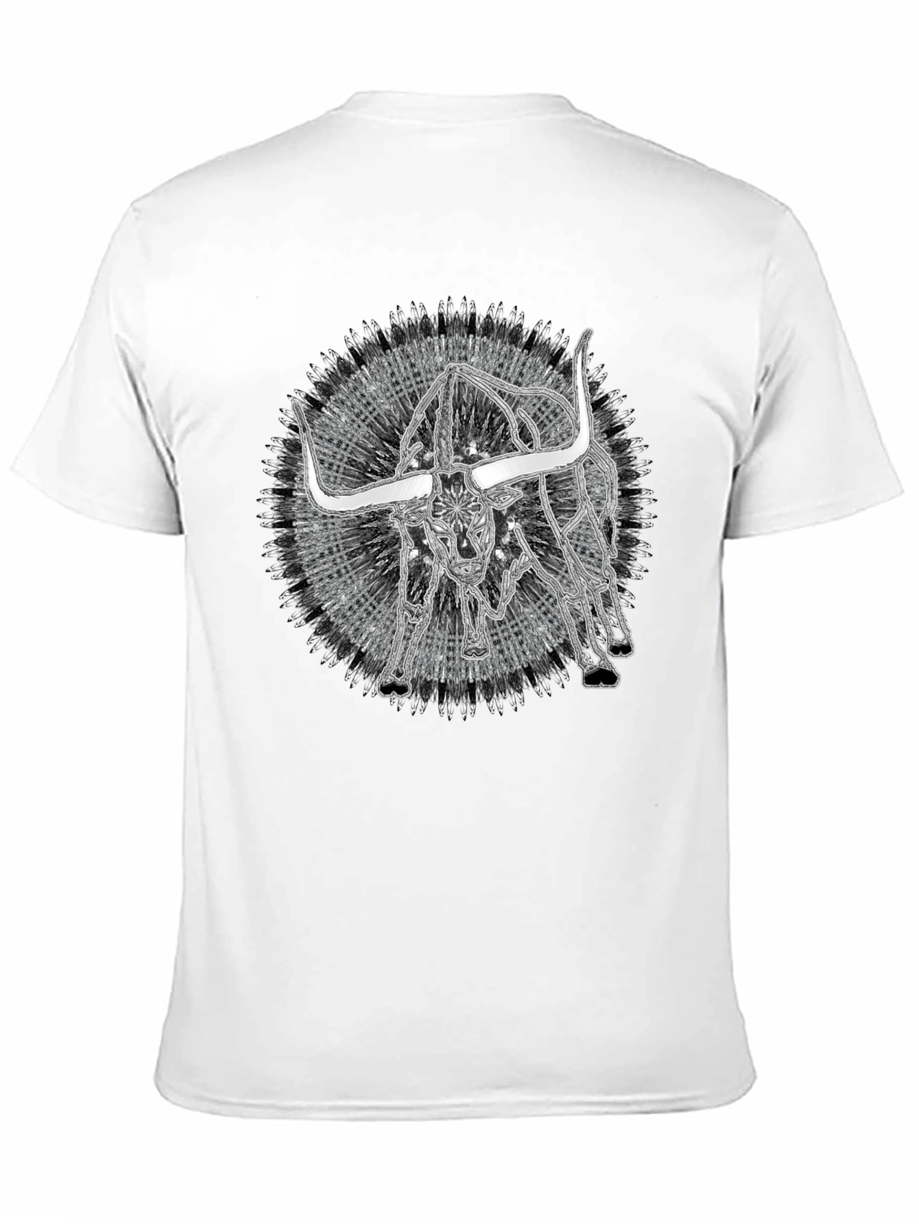 Black Bull Graphic Tee - Mens Short Sleeve