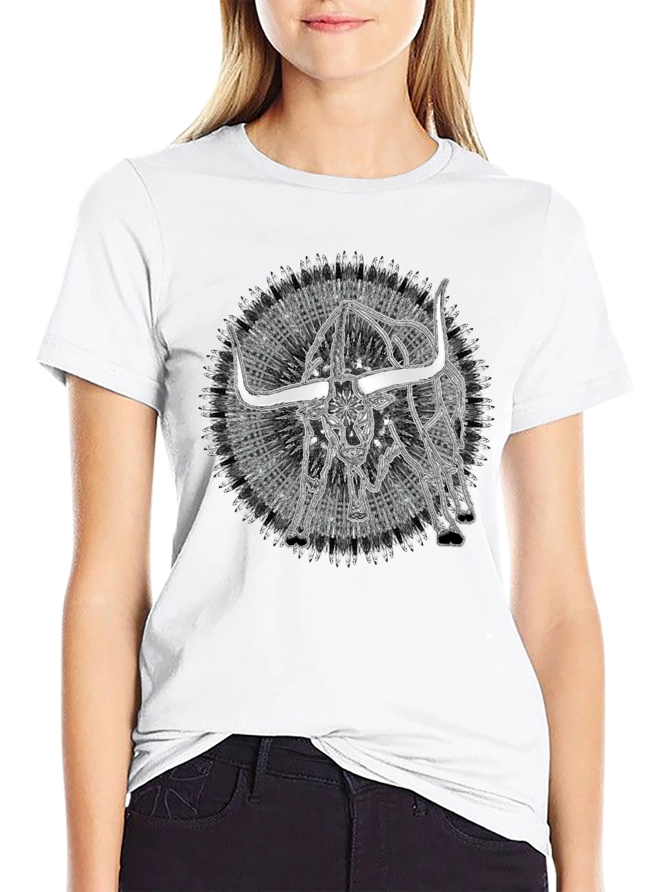 Black Bull Graphic Tee - Mens Short Sleeve