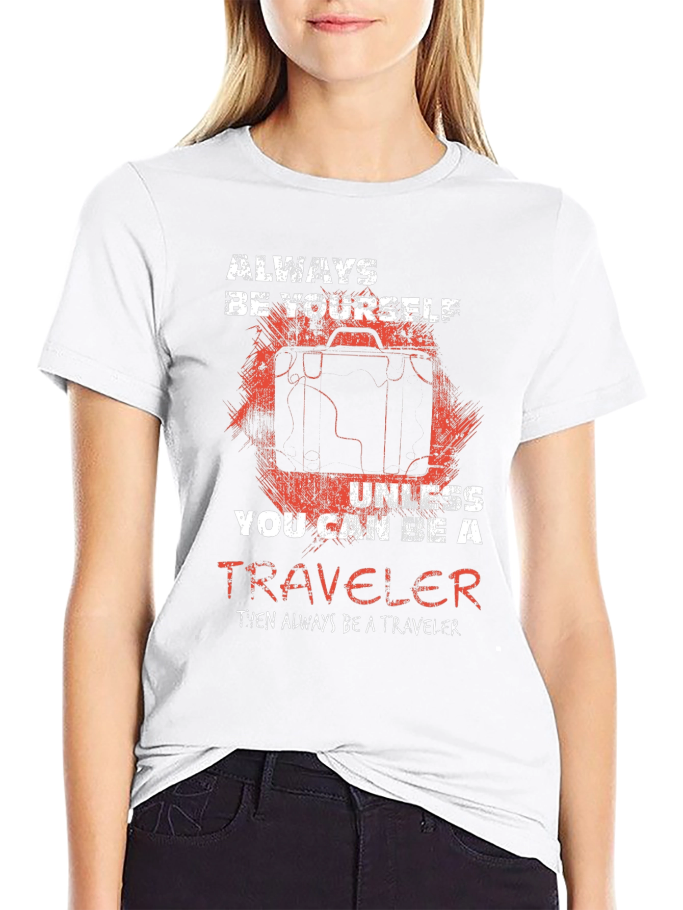 Traveler Graphic T-Shirt - Always Be Yourself Tee