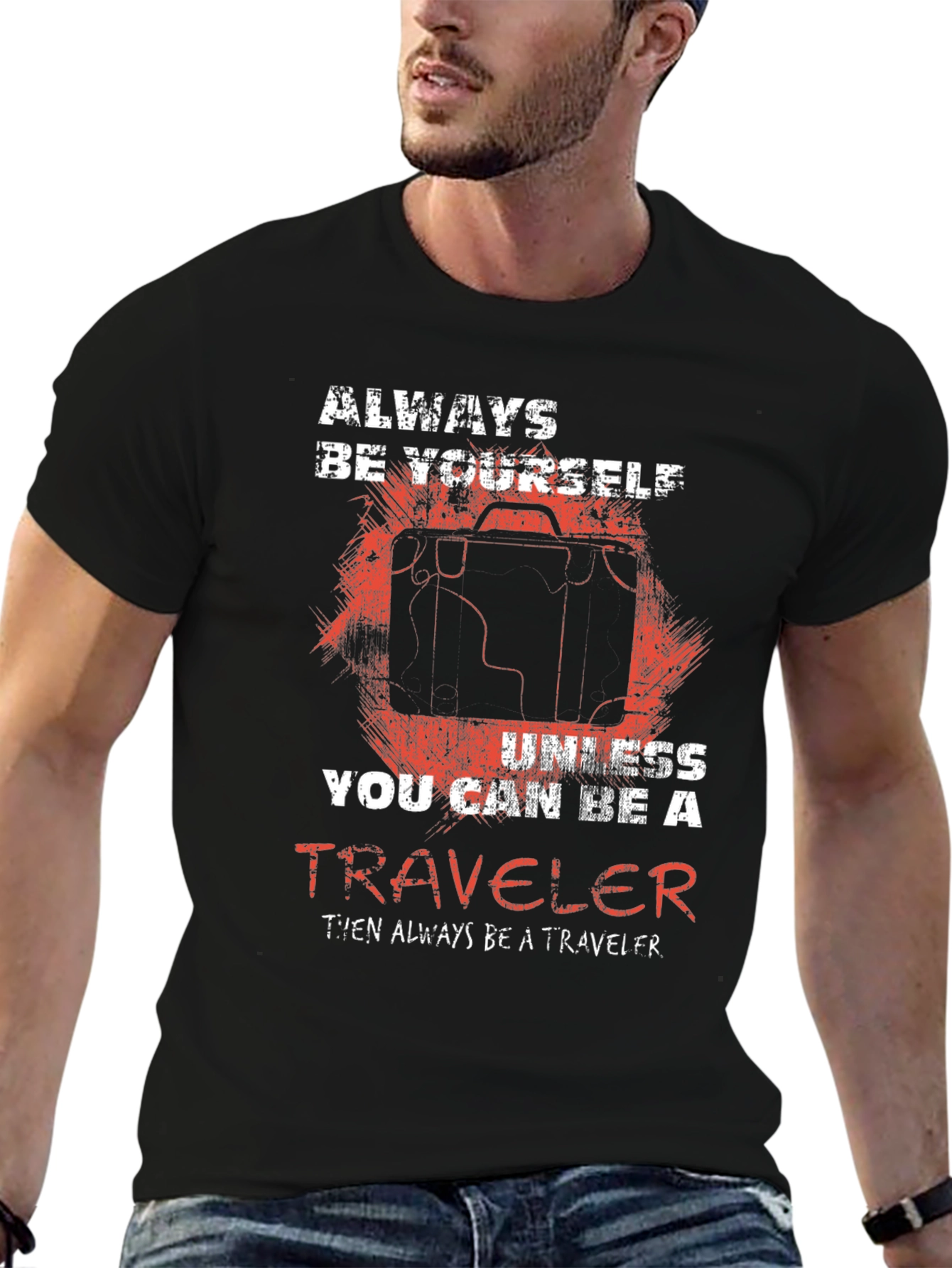Traveler Graphic T-Shirt - Always Be Yourself Tee