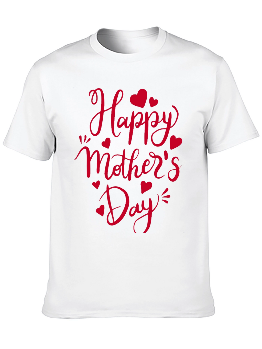 Happy Mothers Day Black T-Shirt