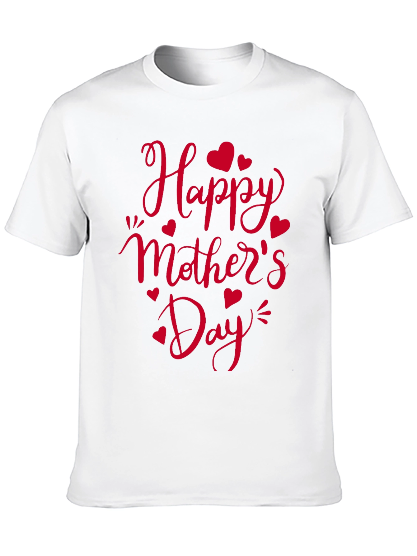 Happy Mothers Day Black T-Shirt
