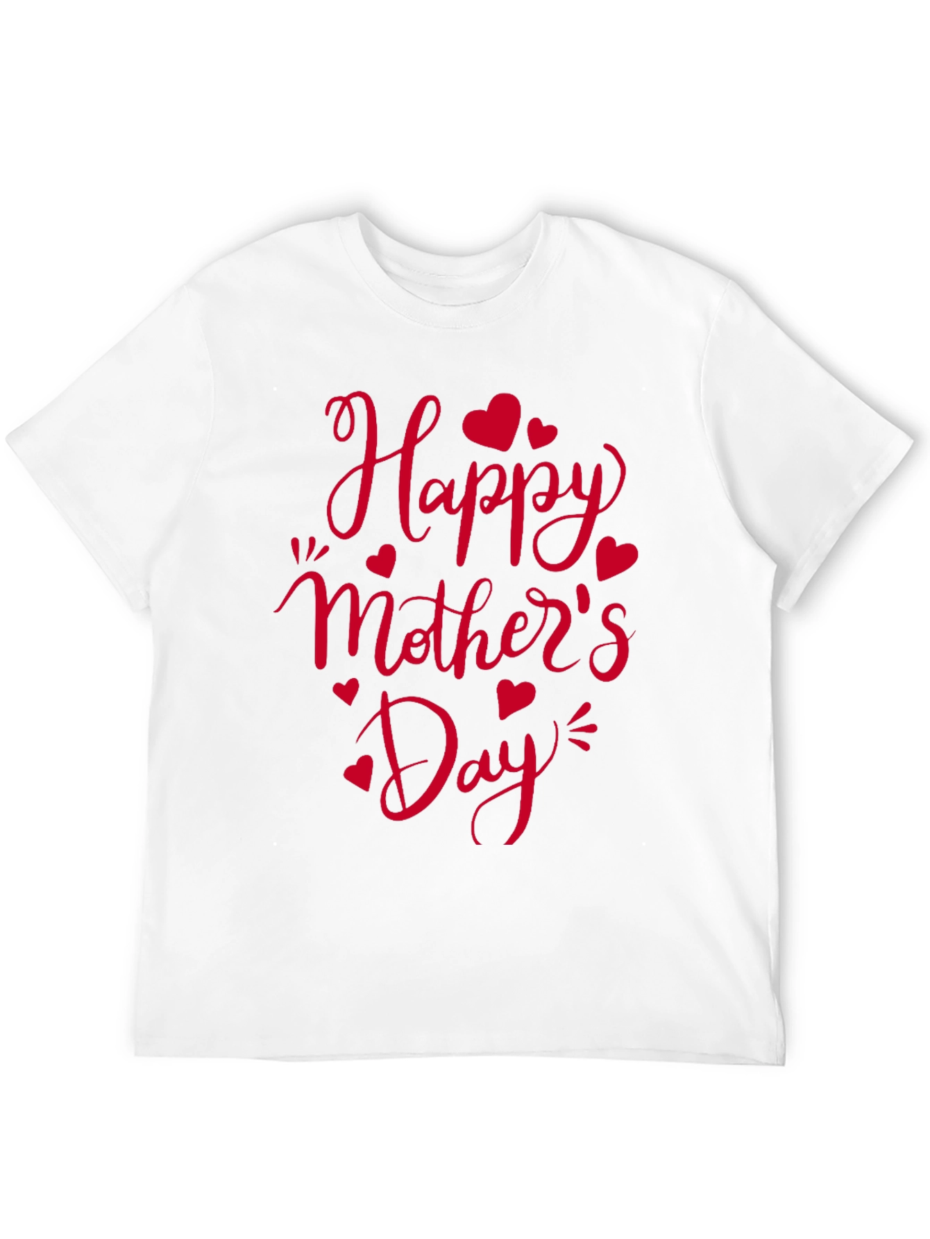 Happy Mothers Day Black T-Shirt