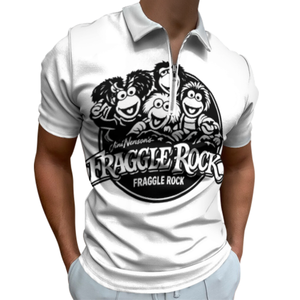 Fraggle Rock Retro Cartoon Graphic Tee | Vintage 80s Nostalgia Shirt | Classic TV Fan Apparel(z913)