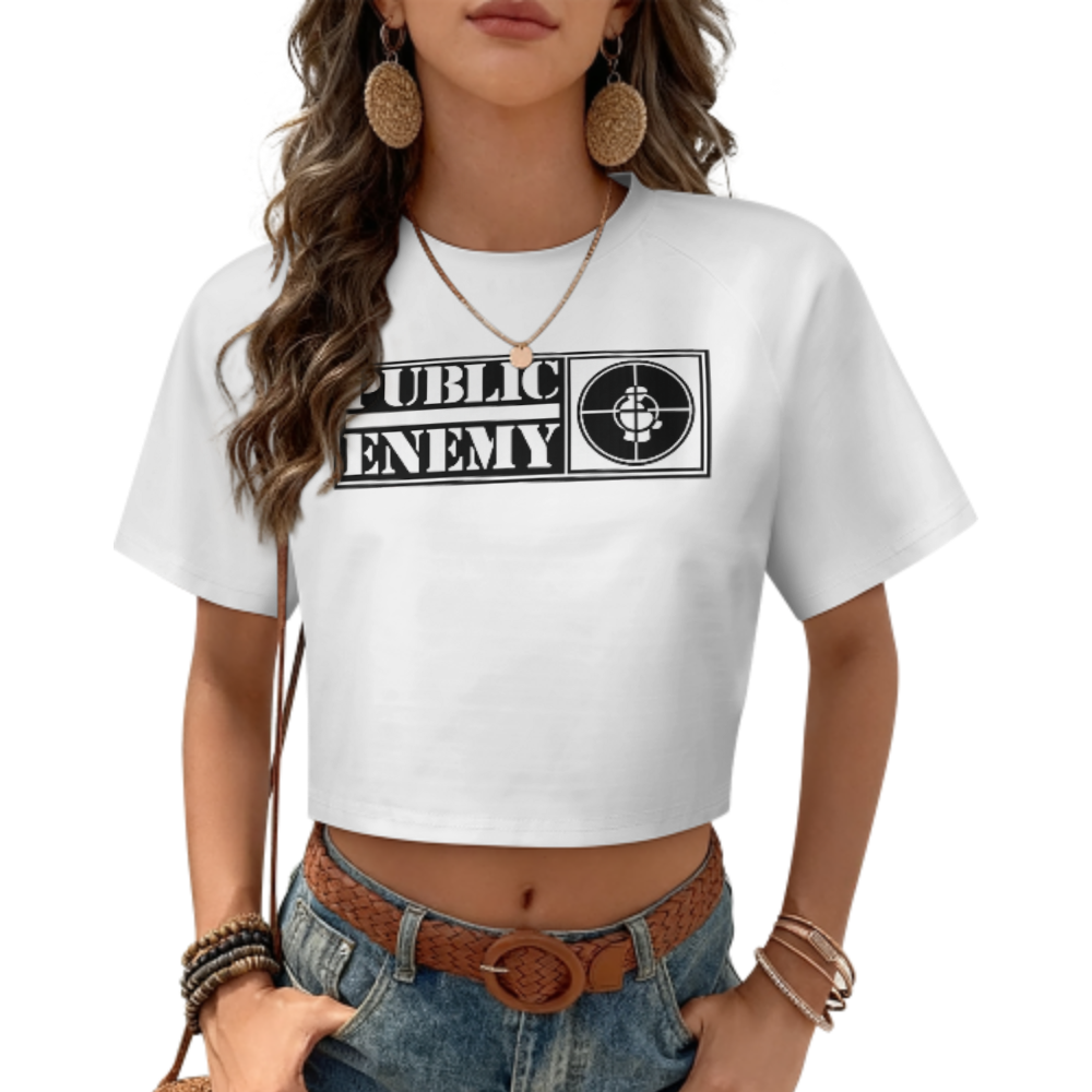 Public Enemy Inspired Hip Hop Graphic Tee – Classic Streetwear Retro Rap Shirt(z895)