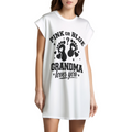 Pink or Blue Grandma Loves You Shirt – Cute Gender Reveal Grandma Tee – Baby Announcement Graphic T-Shirt(z872)