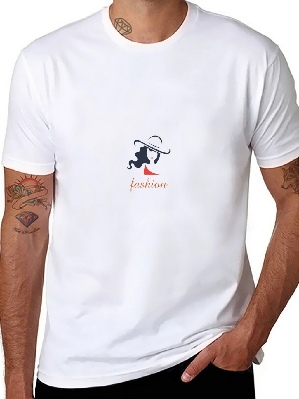 Stylish Black Fashion Tee for Men