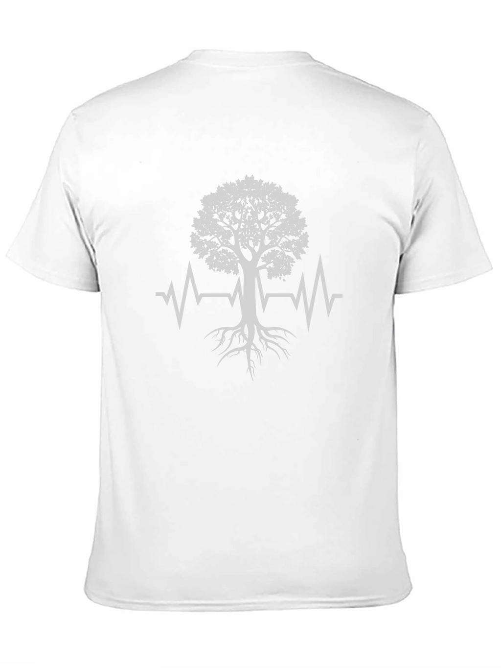 Tree of Life Heartbeat T-Shirt - Black
