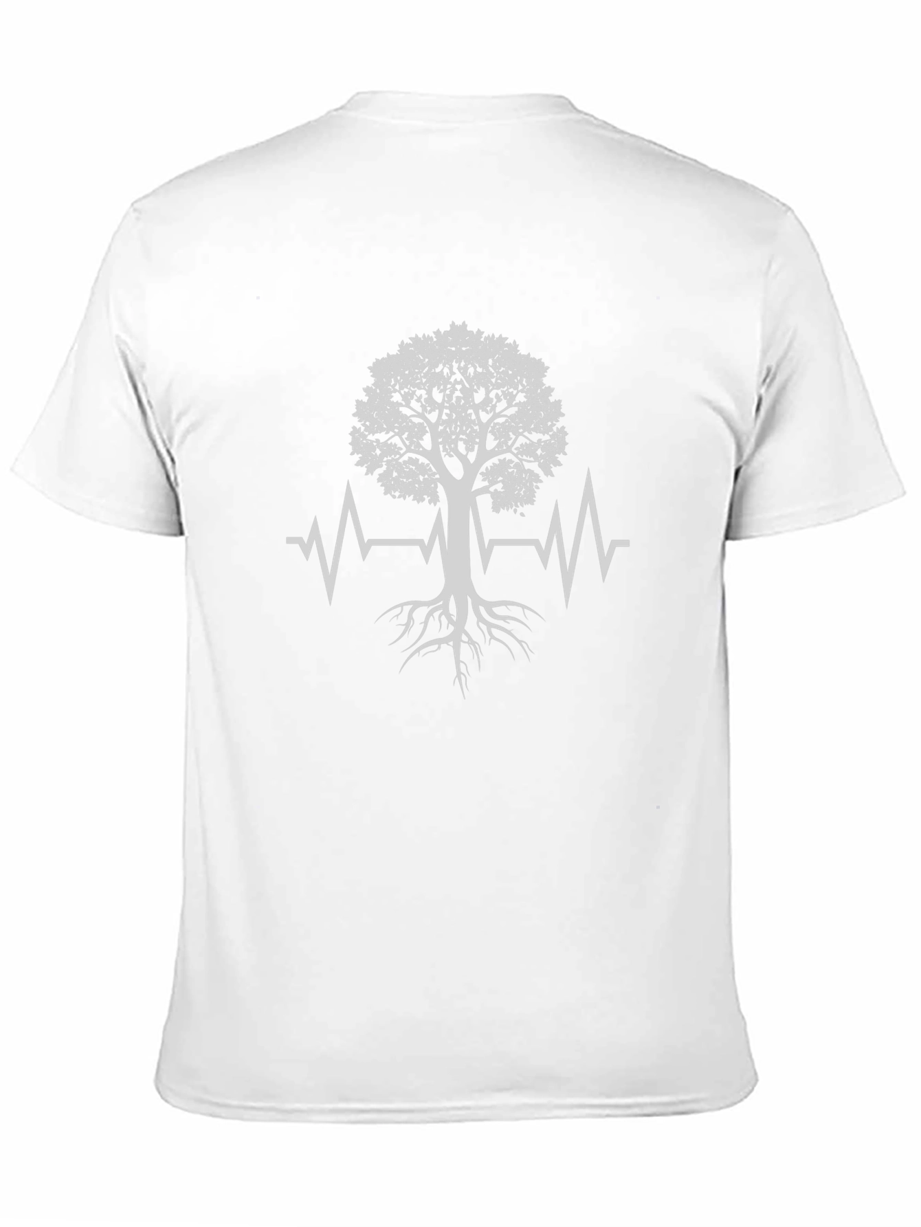 Tree of Life Heartbeat T-Shirt - Black