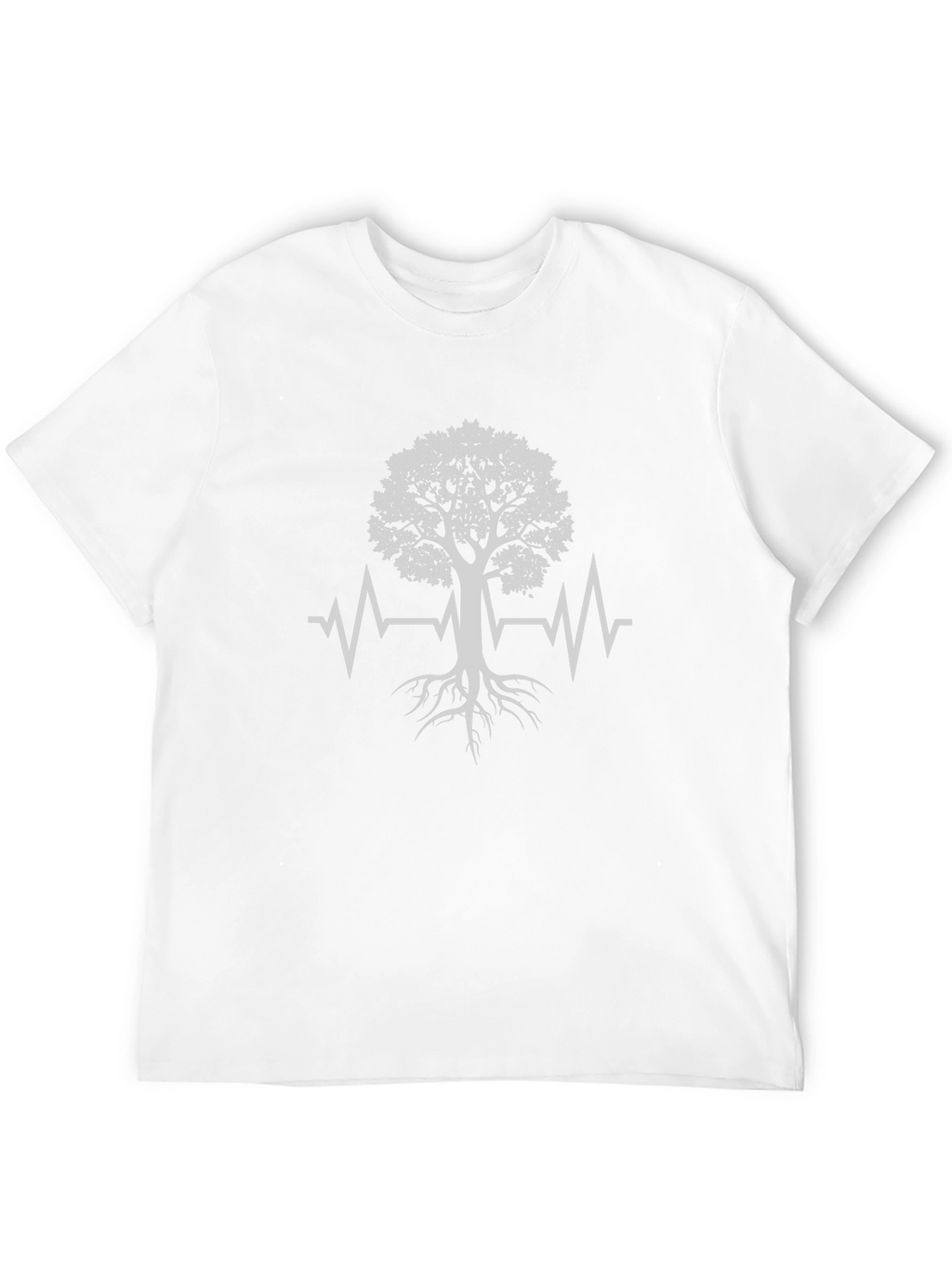 Tree of Life Heartbeat T-Shirt - Black