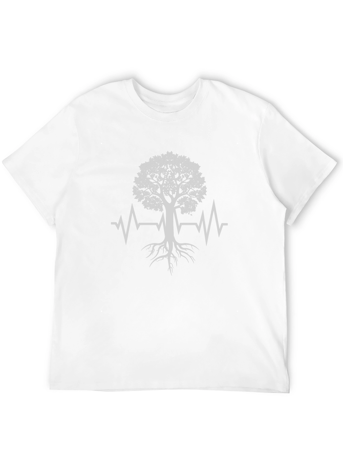 Tree of Life Heartbeat T-Shirt - Black