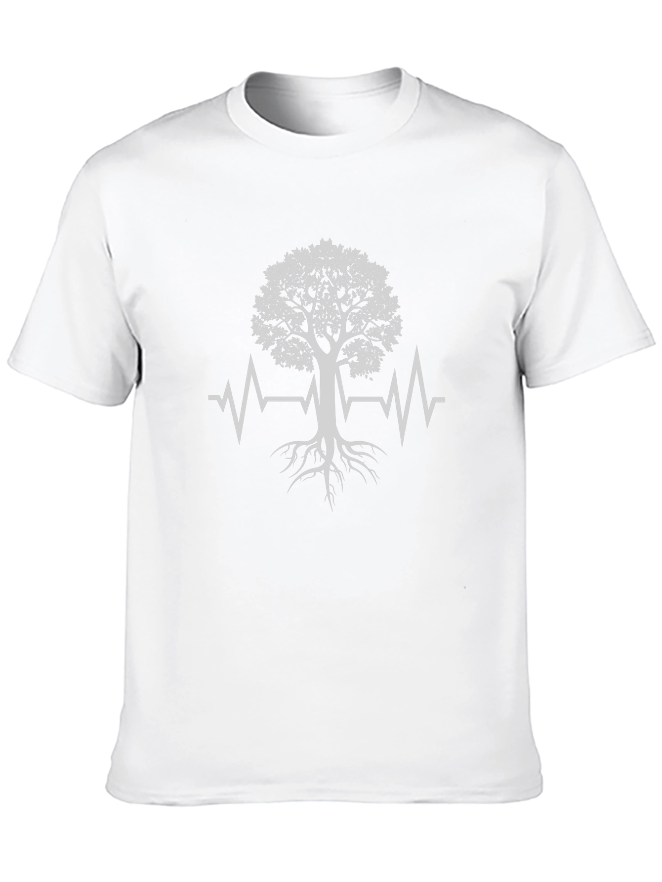 Tree of Life Heartbeat T-Shirt - Black