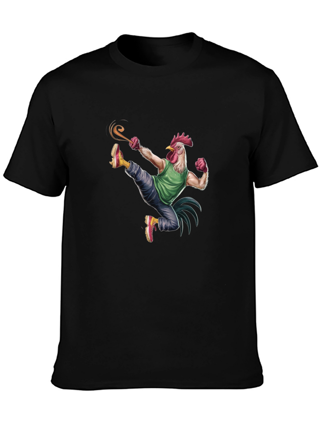 Chicken Kicking T-Shirt
