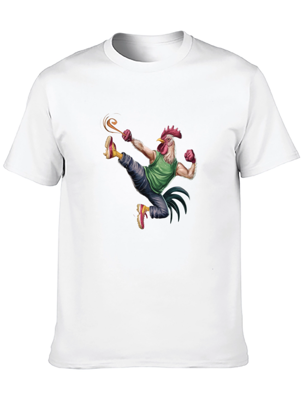 Chicken Kicking T-Shirt