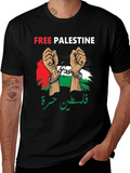 Free Palestine T-Shirt Political Statement Tee
