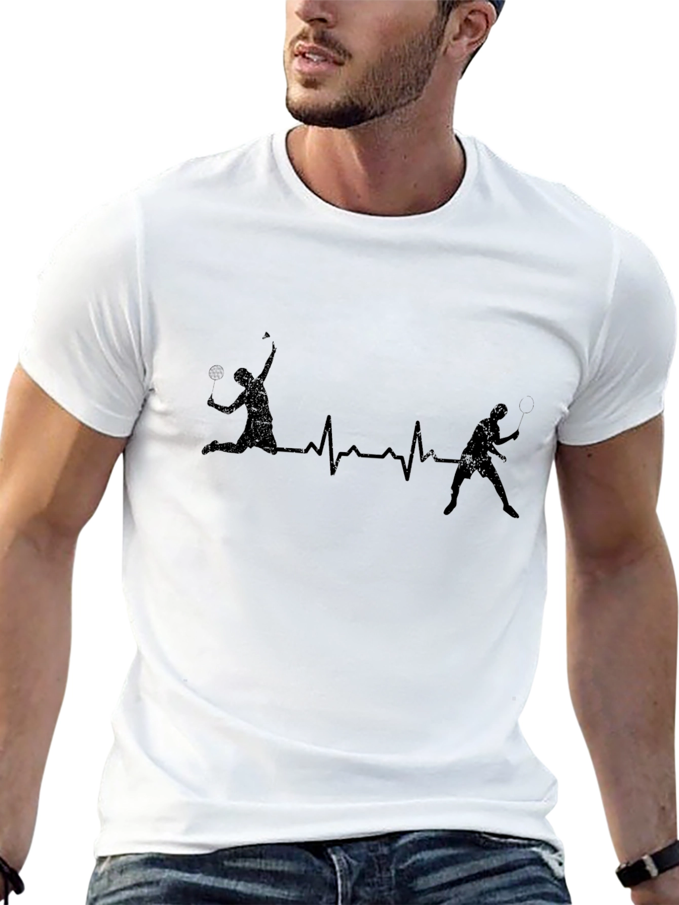 Volleyball Heartbeat T-Shirt - Passionate Sportswear