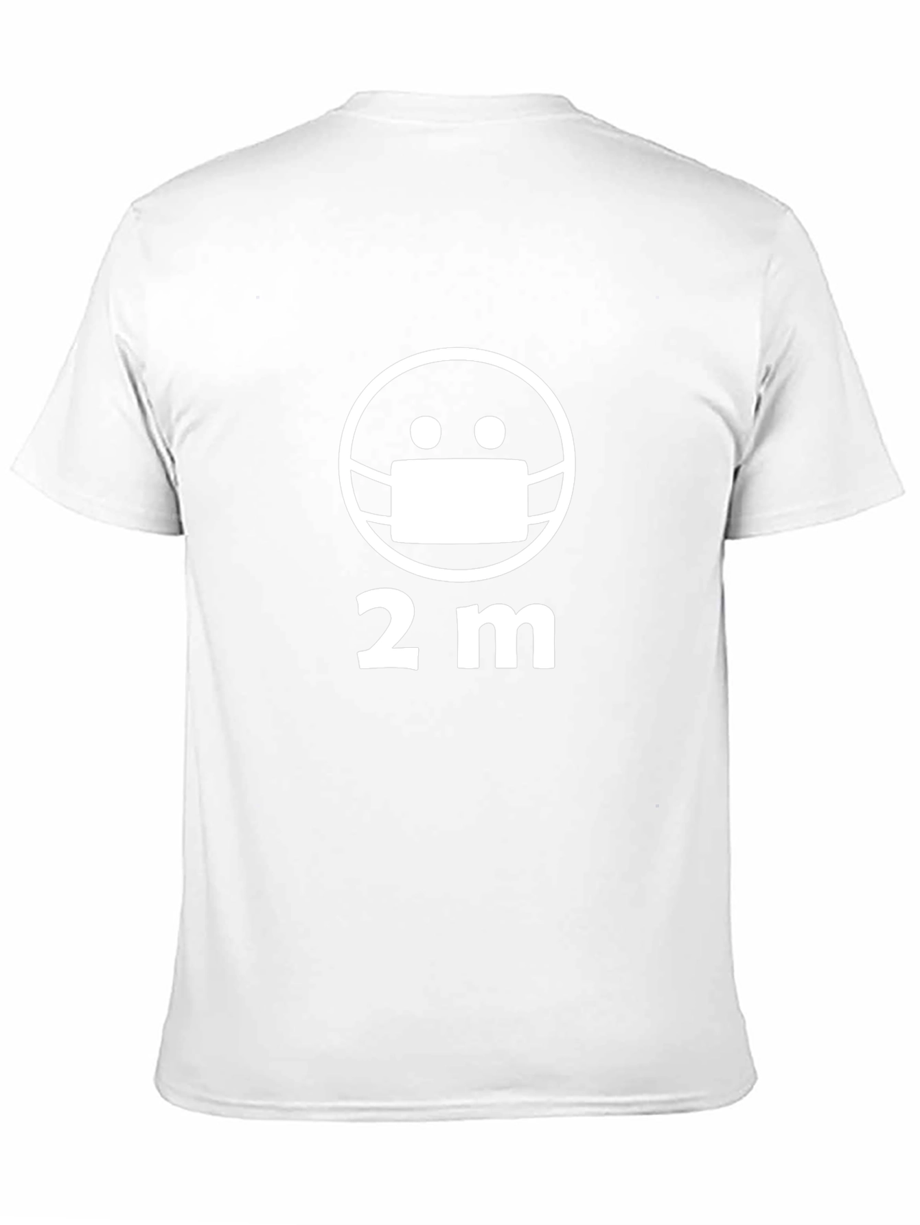 Social Distancing T-Shirt - Stay 2 Meters Apart