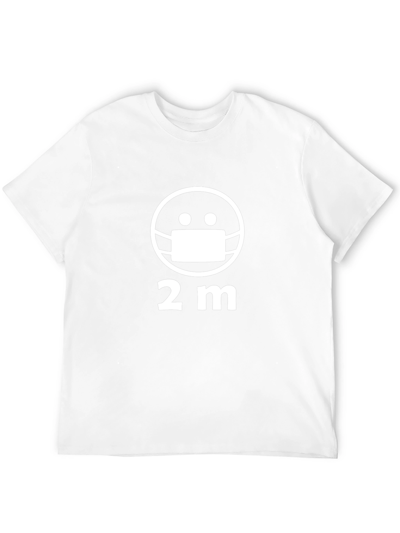 Social Distancing T-Shirt - Stay 2 Meters Apart