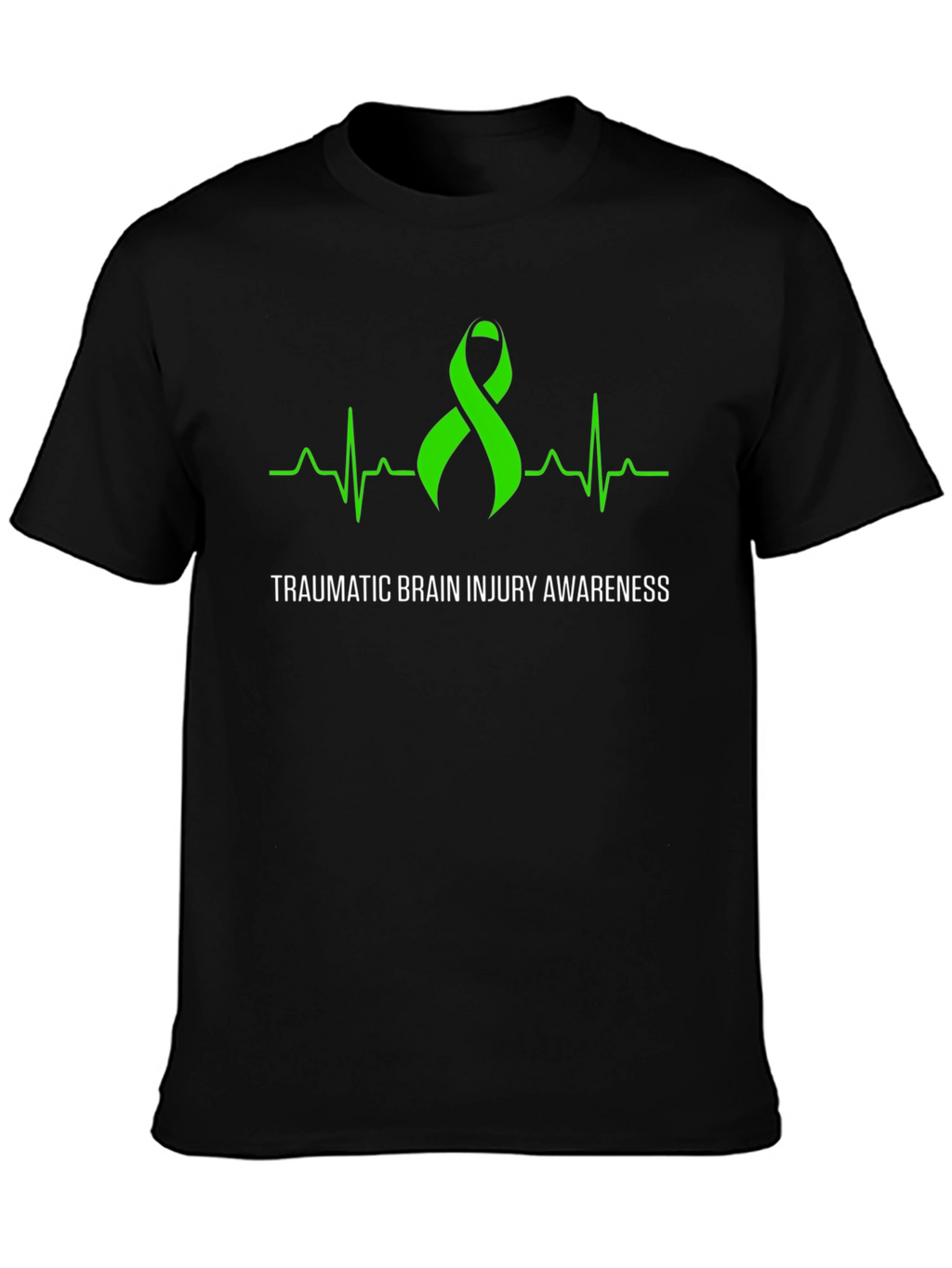 TBI Awareness Ribbon Graphic Tee