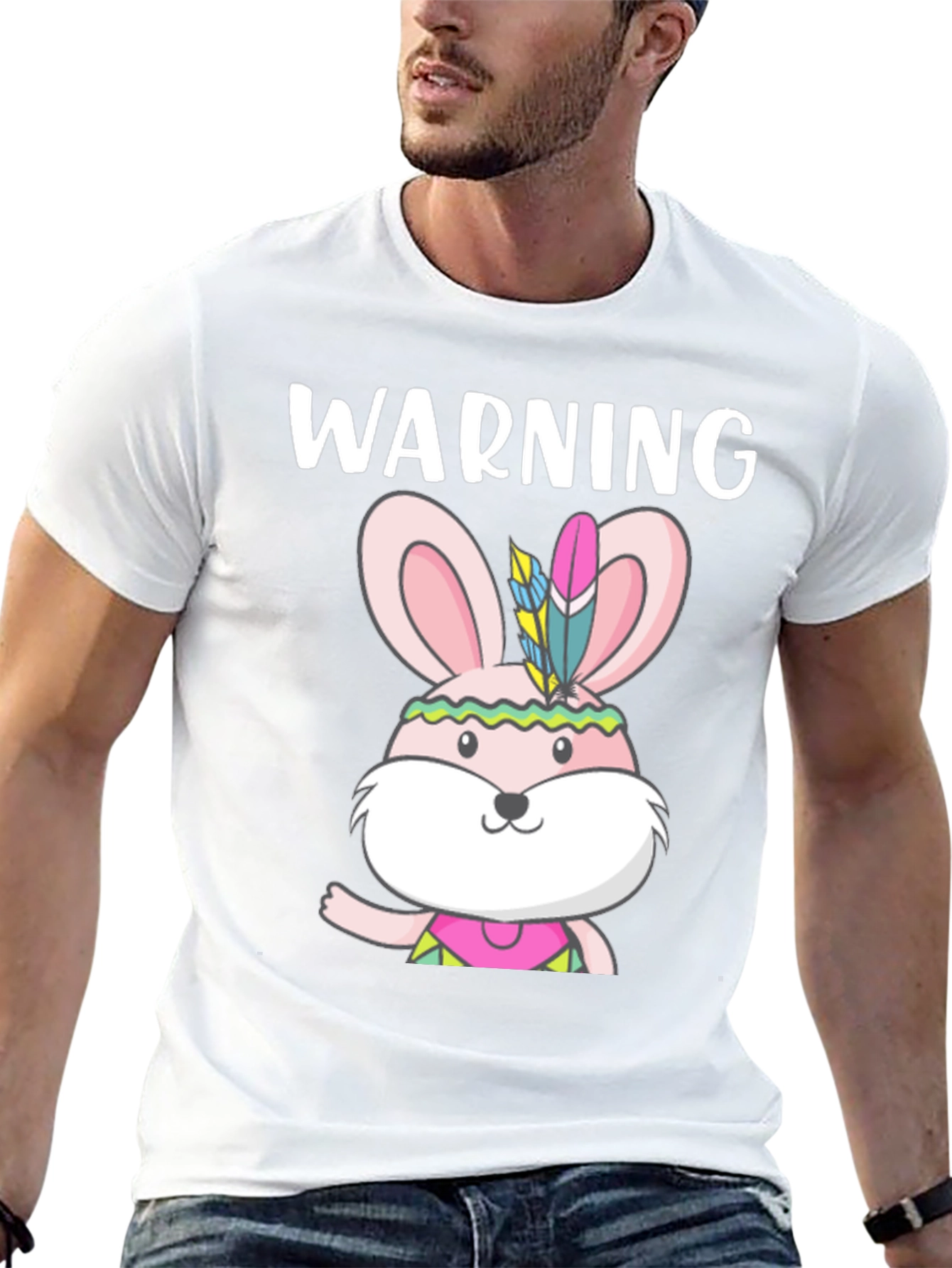 Warning Easter Bunny T-Shirt