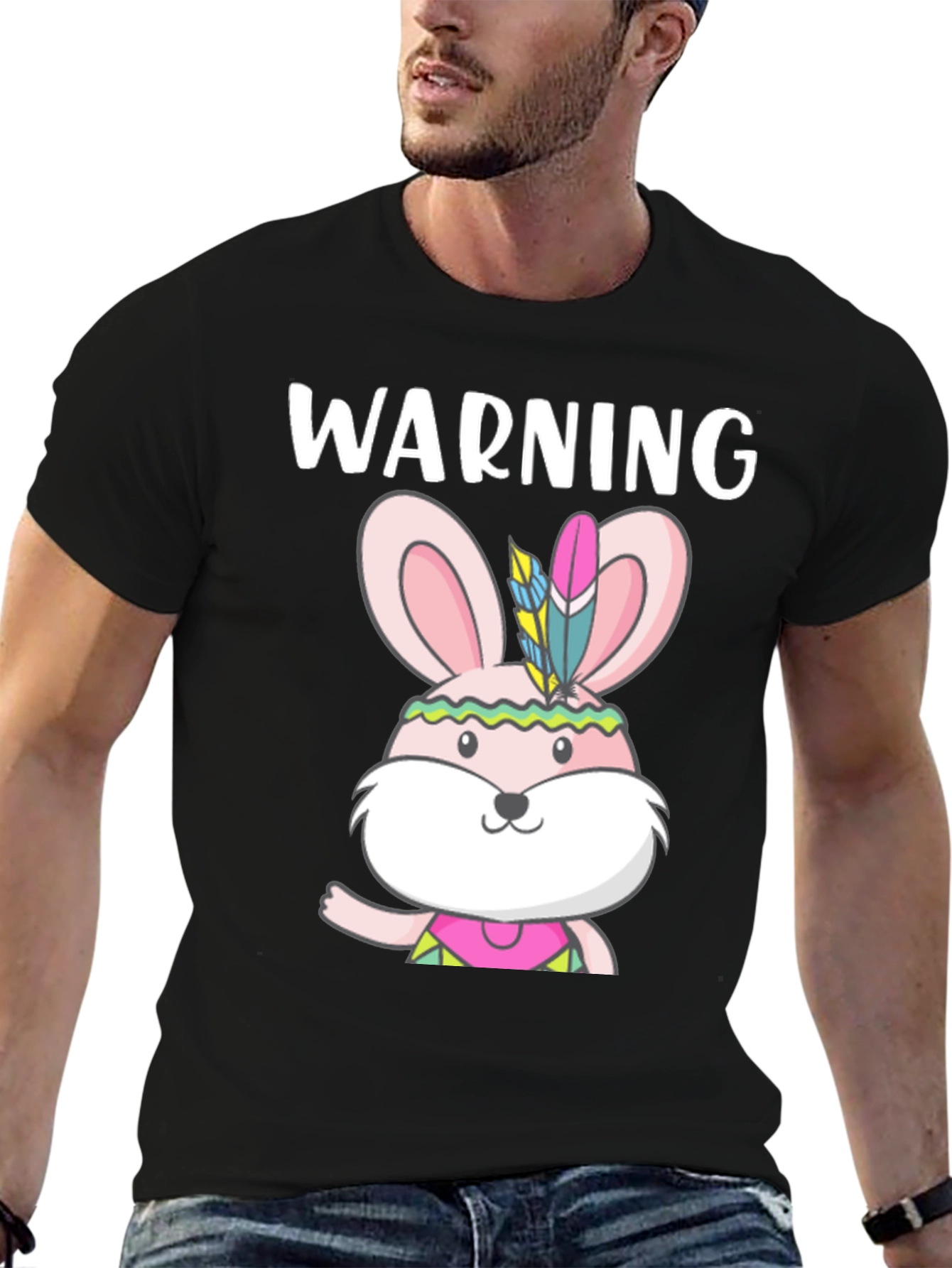 Warning Easter Bunny T-Shirt