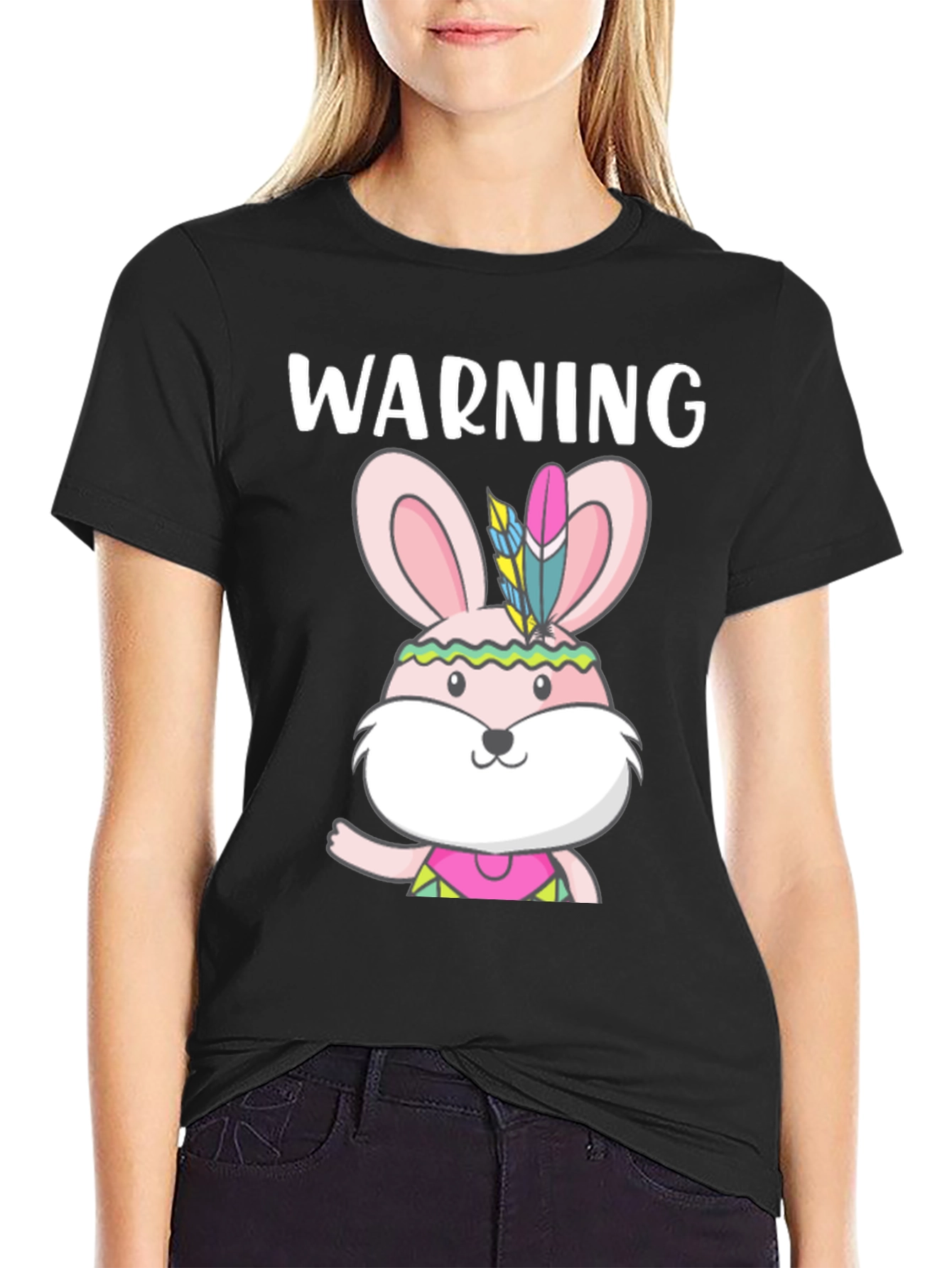 Warning Easter Bunny T-Shirt