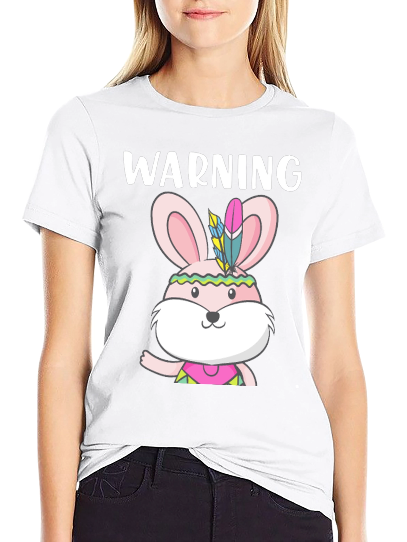Warning Easter Bunny T-Shirt