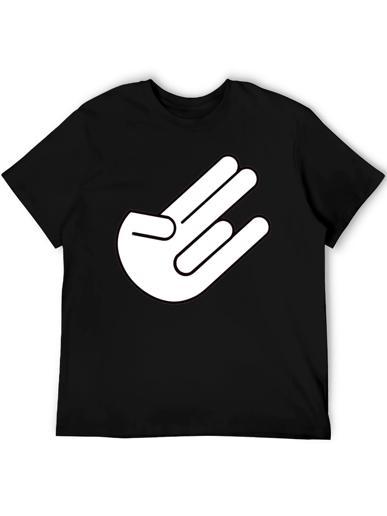 Westside Hand Sign Graphic Black T-Shirt