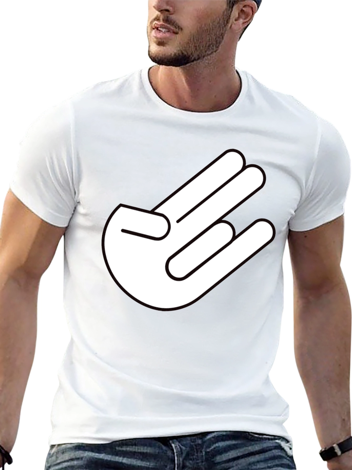Westside Hand Sign Graphic Black T-Shirt